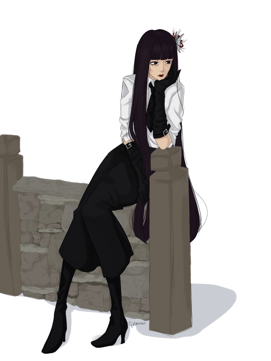 naomi_sketchs's tweet photo. And as always here's the no background version because I'm incompetent when it comes to backgrounds... #yosano 2/2 https://t.co/ZR7xoqeZI7