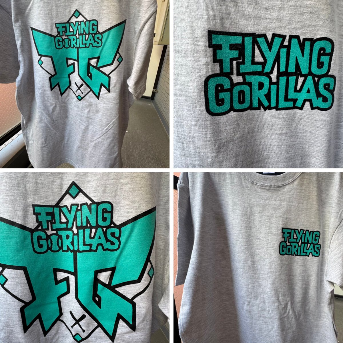 flying_gorillas's tweet photo. 【FLYING GORILLAS】
Tシャツのサイズがかなり少なくなって来てます🦍
そろそろ新作を出す(予定)です。
まだ手に取ってなくて欲しい人はお気軽にお声掛けください◎

※通販予定は無いので会場限定発売になります🔥 https://t.co/y7FONIRcWS