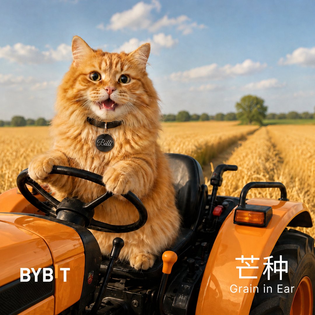 Bybit_ZH's tweet photo. 🌾 芒种,仲夏之始。
麦子要割,稻子要种。
有些要放下,有些要重新开始。
行情会回来的, 就像每年芒种之后,都有秋收。
#Bybit #CryptoArk https://t.co/Or5F4ZBdUF