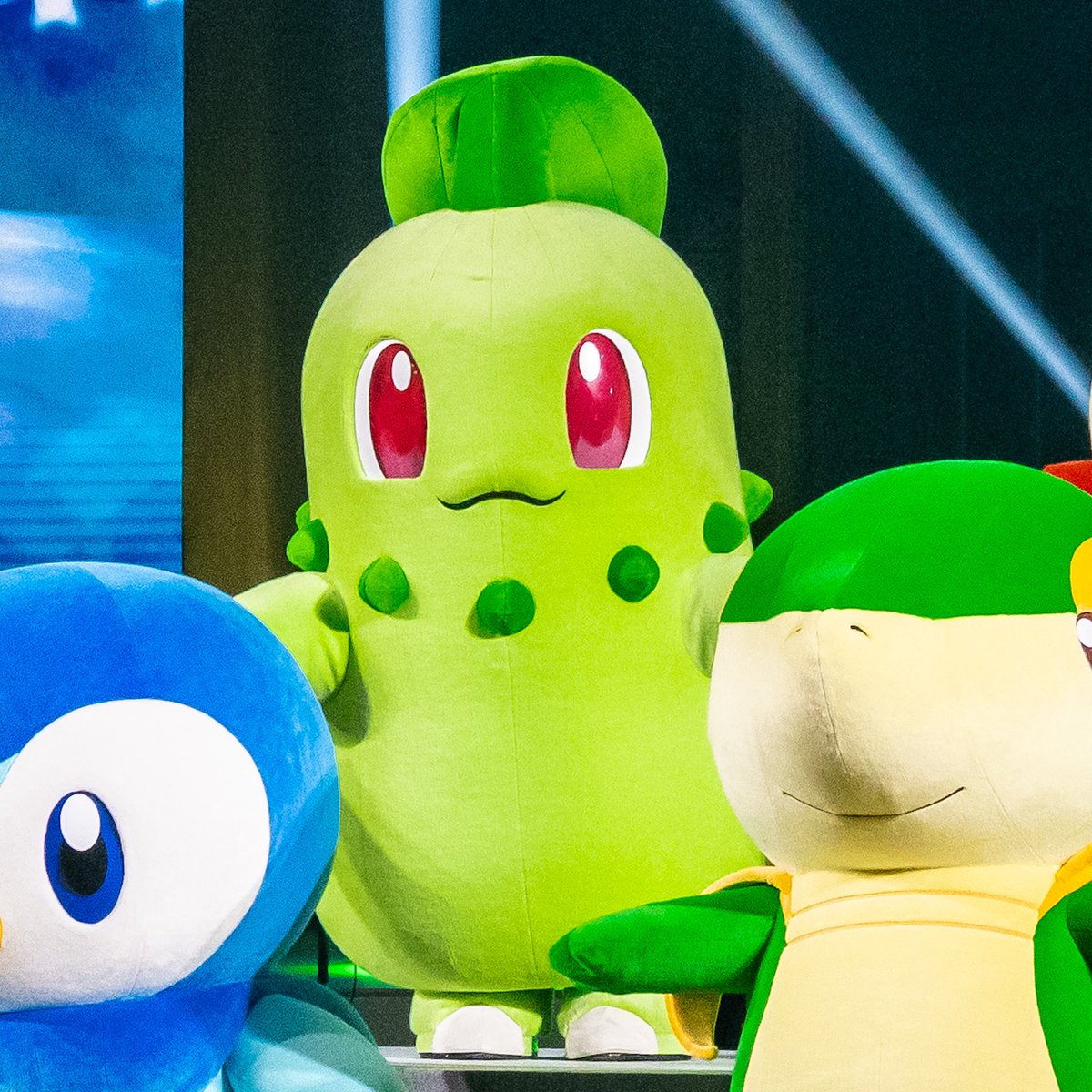 DtimesDream's tweet photo. 歴代の最初のパートナー27匹が大集結！
「ポケモンジャパンチャンピオンシップス2026( #PJCS2026 )」 #ポケモン30周年 スペシャルイベント
チコリータ、ヒノアラシ、ワニノコ☆
詳細→https://t.co/IDTAinKKbh https://t.co/7oHzLqng5l