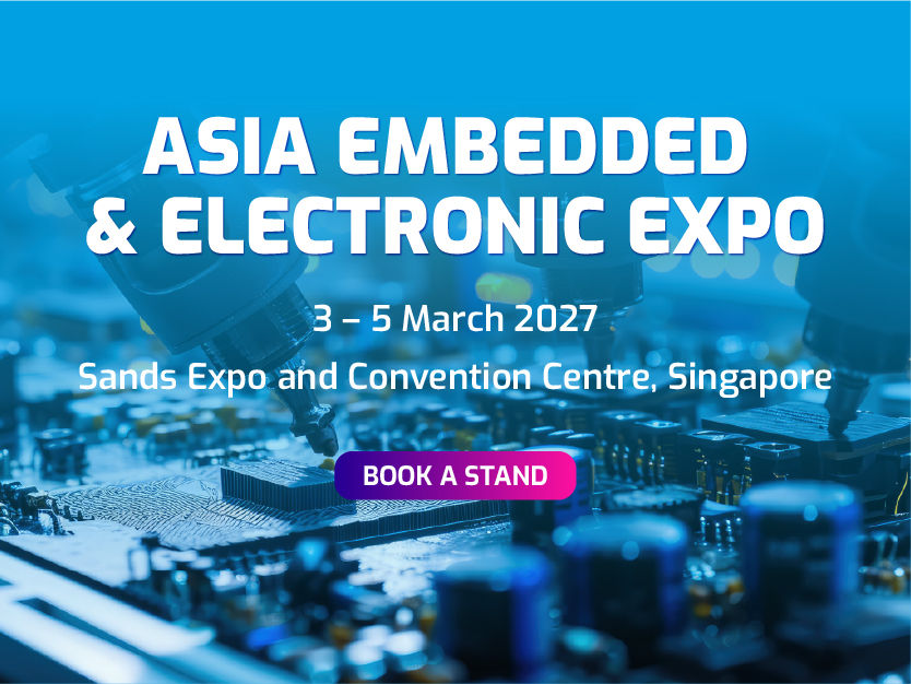 APE_2025's tweet photo. A brand-new expo is coming: Asia Embedded &amp; Electronics Expo at APE 2027.

This expo focuses on the entire #embedded &amp; #electronics value chain, covering: Embedded processors, Embedded AI, Sensors &amp; more.

✅More:https://t.co/ZcPCmEphy2
✅ Book your stand:https://t.co/eSGk0CoUkz https://t.co/hwM5YDYcDI