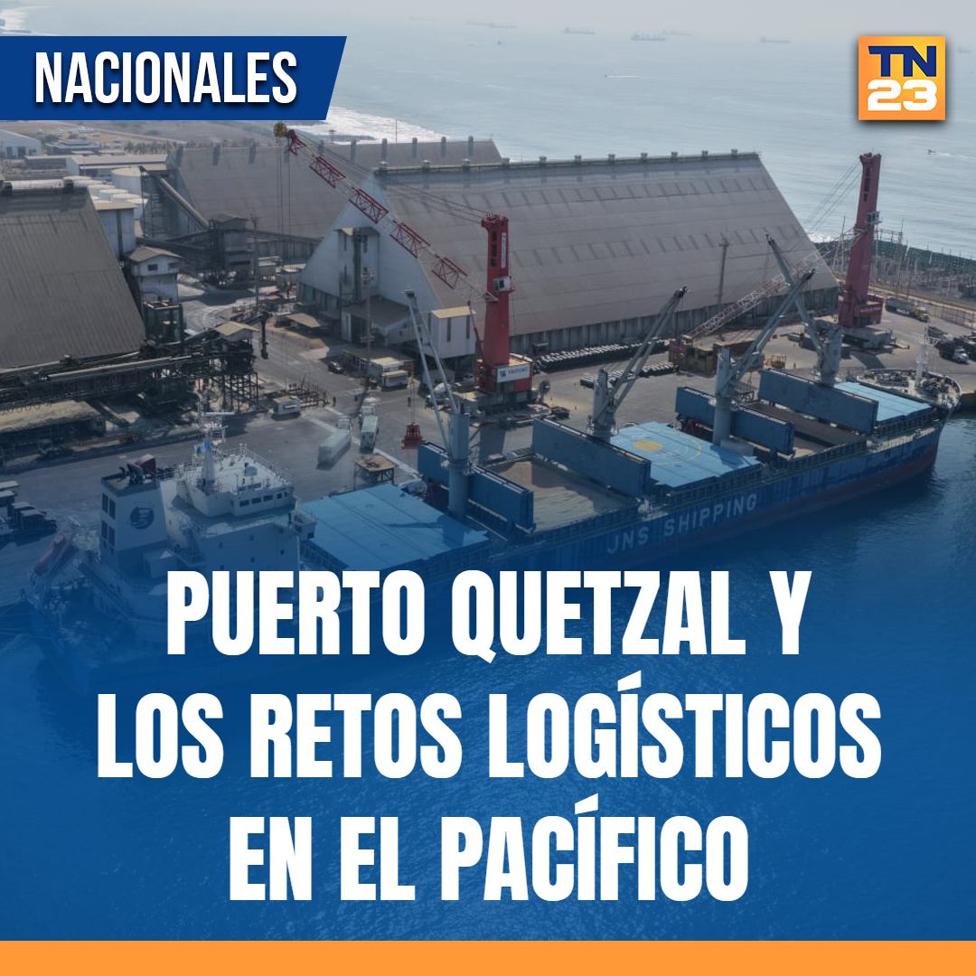 TN23NOTICIAS's tweet photo. #PuertoQuetzal y los #retos #logísticos en el #Pacífico ➡️ https://t.co/Kq4cuxg4Qm https://t.co/MbufU5yeUC