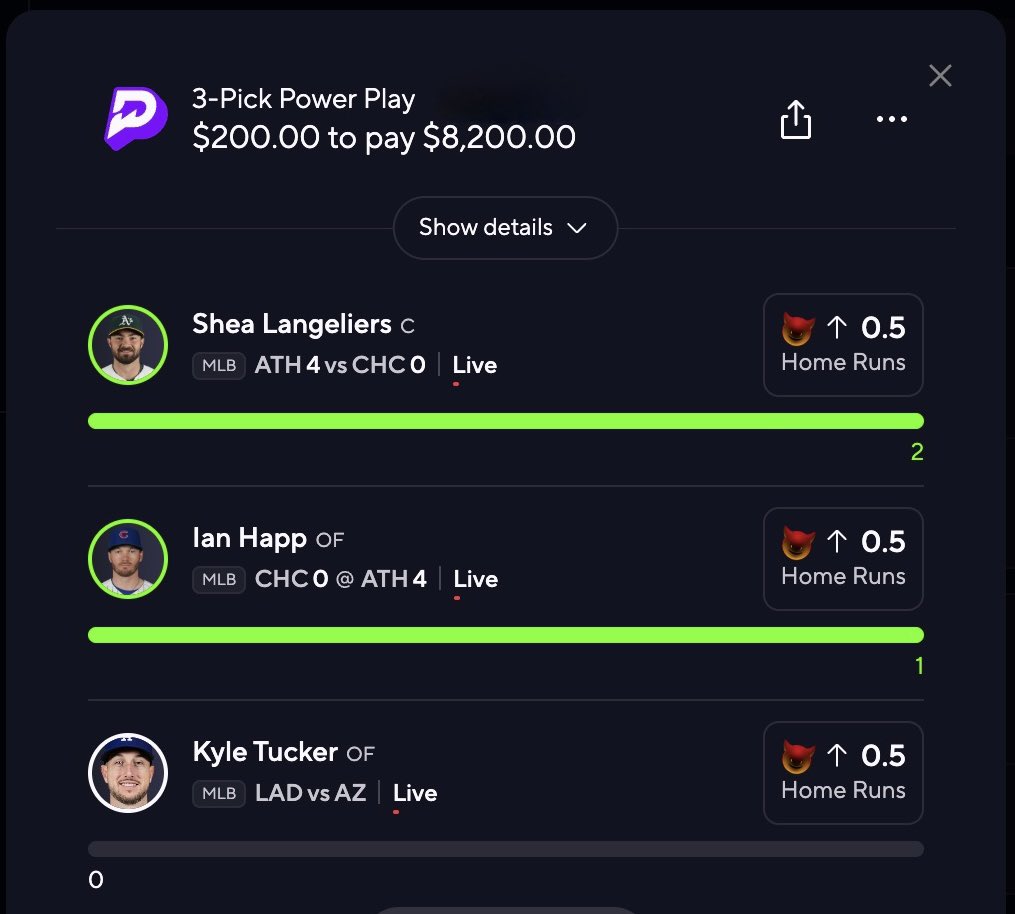 AgentOwen0's tweet photo. IM ON THE GREATEST RUN OF ALL TIME🔥🔥🔥🔥🔥🔥🔥🔥🔥🔥🔥🔥🔥🔥🔥🔥

$500.00 TO 2 FOLLOWERS THAT LIKE AND RT IF KYLE OR MOOKIE HITS A HOME RUN TONIGHT🤝 https://t.co/zelp9jSyAF