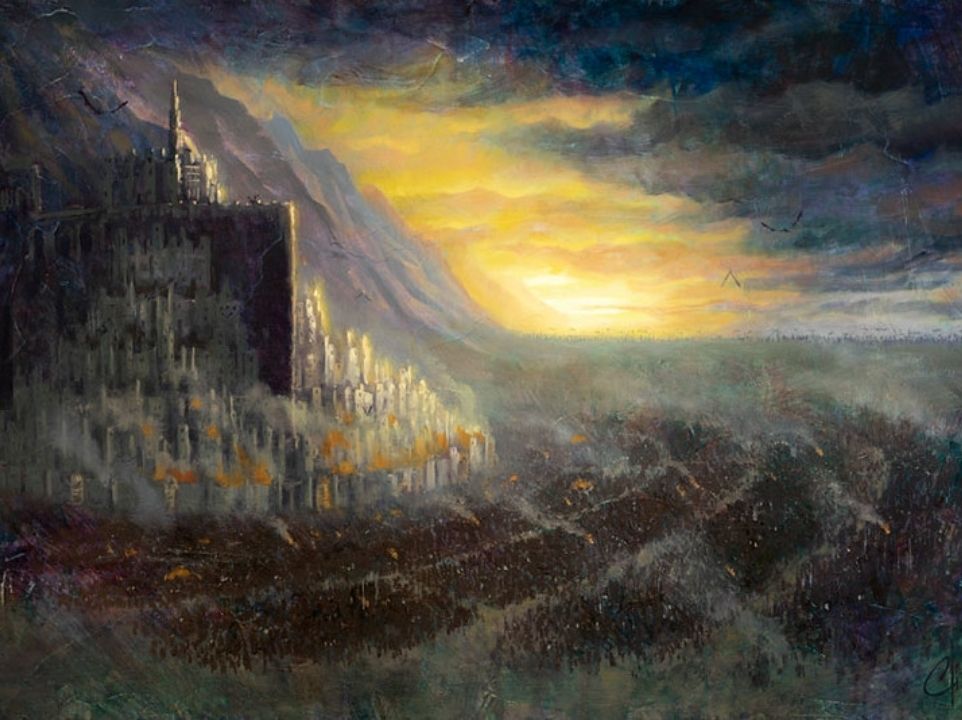BeautyOfArda's tweet photo. Battle Of Minas Tirith 
🎨Christopher Clark https://t.co/yPXPZFTECI