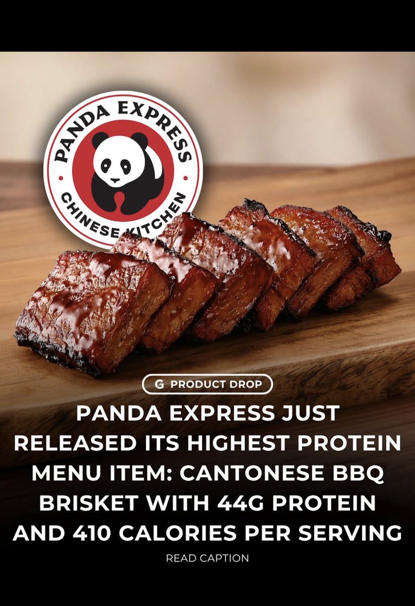 49erCarlos's tweet photo. The timeline got me😓
Had to go try the new @PandaExpress Cantonese BBQ Brisket🥡🥩
Easily up there with their orange chicken as my new fav item. 9.5/10
#PandaExpress https://t.co/U7E5wO9ZDW