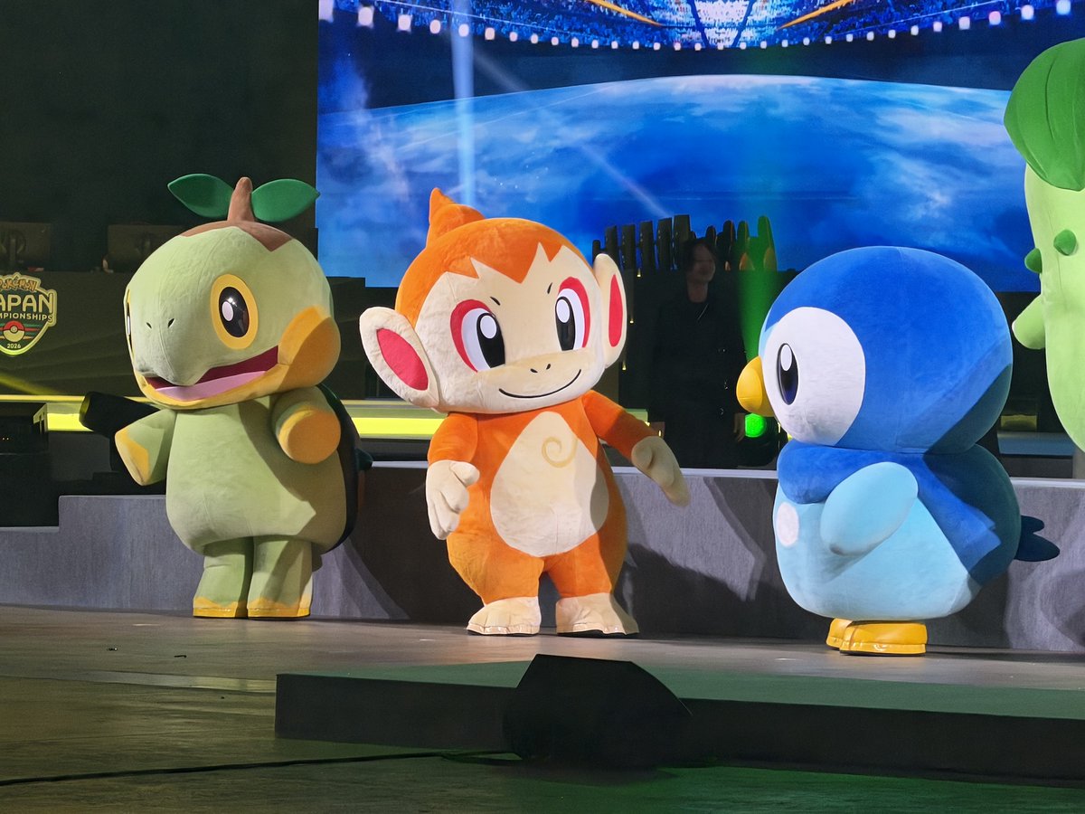 game_watch's tweet photo. 【ポケモン】歴代御三家が大集結！ 「ポケモン」日本一を決める大会のステージがお披露目　 https://t.co/XIxA51OxTS https://t.co/xSSZY7pntp