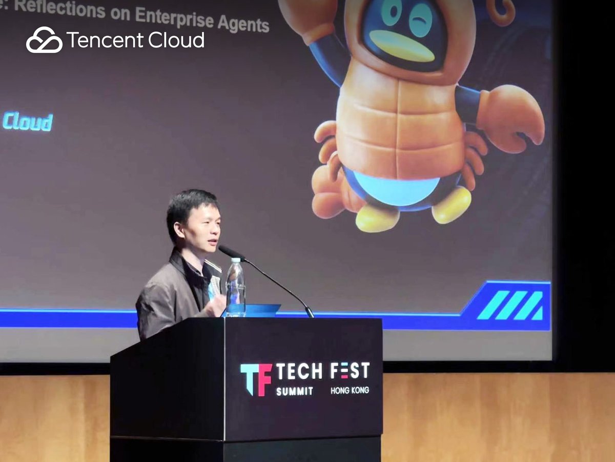 tencentcloud's tweet photo. As #AI reshapes global business, trust is the real catalyst for innovation. Earlier at #TechFestSummit2026 in HK, #TencentCloud brought the conversation to life with our booth and the workshop “From Recognizing to Understanding.”
Lorence Liao, Head of International AI Architecture, Tencent Cloud, unpacked the 3 pillars of trusted AI Agents: eKYC + AI Face Shield against deepfakes, ADP for auditable autonomy, and Palm Pay for advanced biometrics. He addressed evolving risks — from prompt injection to unauthorized actions — and showed how our layered defenses and governance turn AI into a secure advantage. Leon Zhang, Senior AI Architect, Tencent Cloud, shared practical ways to make it all real.
Thank you to everyone who joined us. Together, we’re building the trustworthy AI foundation for the next decade of #digitaltransformation.