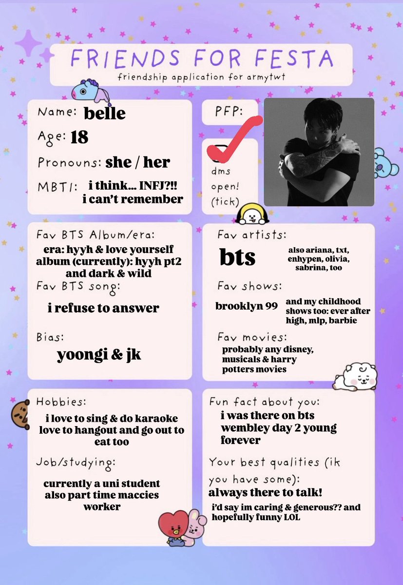 belle⁷ is seeing bts 🪭 tweet media