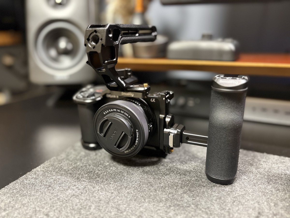 Haiao_ito's tweet photo. SmallRig 4345 &amp; HawkLock H21
こういうものを買って喜んでいる自分は男だなと再認識しました😎メカ感がハンパない💦

https://t.co/v9Hmt909UH https://t.co/2X63suiw0Z