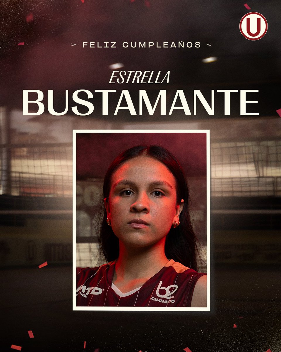 VoleyU1924's tweet photo. ¡𝗙𝗘𝗟𝗜𝗭 𝗗𝗜́𝗔, 𝗘𝗦𝗧𝗥𝗘𝗟𝗟𝗔! 💛🎂

Hoy está de cumpleaños Estrella Bustamante, líbero de nuestras Pumas. 

¡Muchas felicidades! 🤩 https://t.co/Jlf3hXvVDB