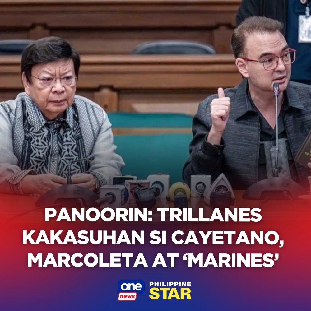 PhilippineStar's tweet photo. #SaTotooLang | Mariing itinanggi ni dating senador Antonio Trillanes IV ang paratang na tumanggap siya ng $2 million umano mula kay dating congressman Zaldy Co para sa International Criminal Court. https://t.co/BjUeZMDJFp | via @onenewsph https://t.co/t1xWkf5lRt