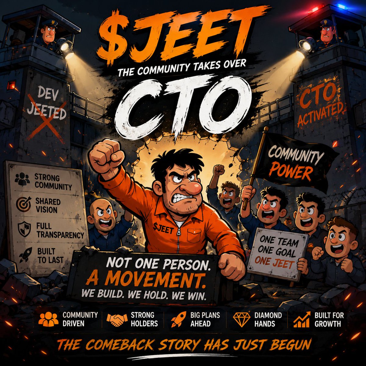 Adamcryptoo04's tweet photo. Most pple will ignore $JEET today.
D same way they ignored countless CTO gems b 4 they exploded.

Low cap🔥.
Strong narrative 🔥.
Growing community🔥.
Unlimited potential 🔥.

Will you be early, or will you be watching from the sidelines? 👀
#JEET #CTO @Fadil_bawa1 @jeetjailCTO https://t.co/4q6mpXCKD4