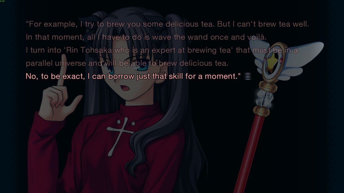 Jobeth57455488's tweet photo. @Ra2byou @ohlookitsrafa If she were using Kaleido ruby it would have been posible tho, according to Hollow Ataraxia,unless I am getting something wrong https://t.co/QX4RFDuO1e