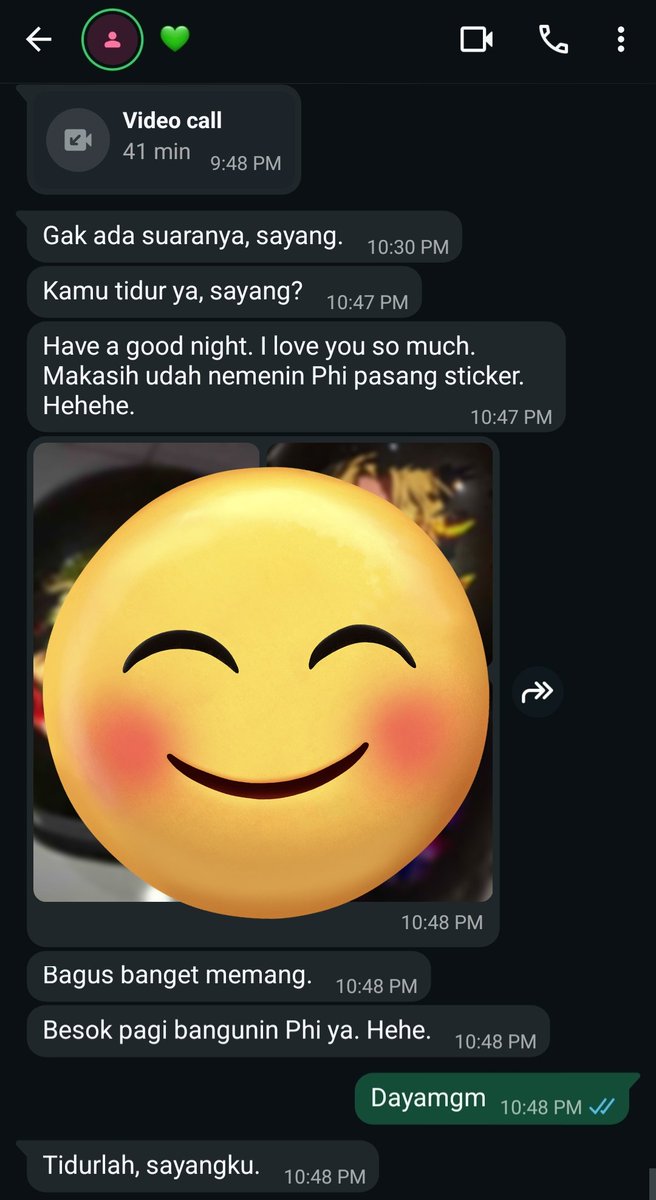 firsdone's tweet photo. Bangun bangun liat ini, baru keingetan semalem liat yang live streaming (buatku only) pasang sticker wkwkwk dan abis itu gak inget, ketiduran😞 https://t.co/m5heuumdfs