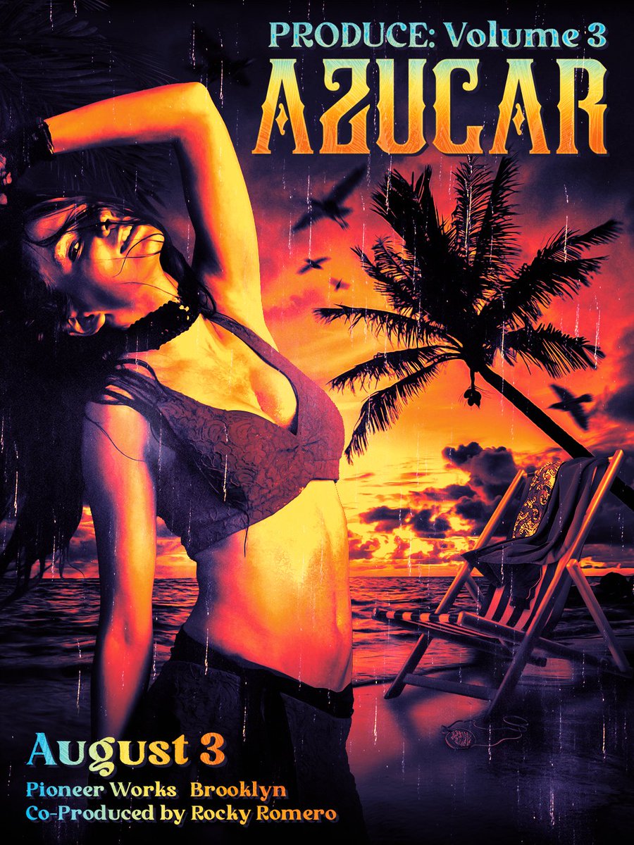 PRODUCENYC's tweet photo. *POSTER DROP*

PRODUCE: Volume 3 - azùcar

curated by Rocky Romero

Featuring

Mìstico
Josh Barnett
Hechicero 
"The Butcher" Andy Williams
Carl Greco-Malenko

Get tickets now:

https://t.co/8kkcdyh9cn https://t.co/hsd1NdSqRK