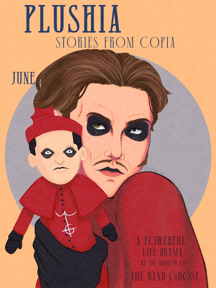 pumpkinpeasyy's tweet photo. What stories does Copia have with Plushia? 
#thebandghost #ghostband https://t.co/Pbmm3uPGND