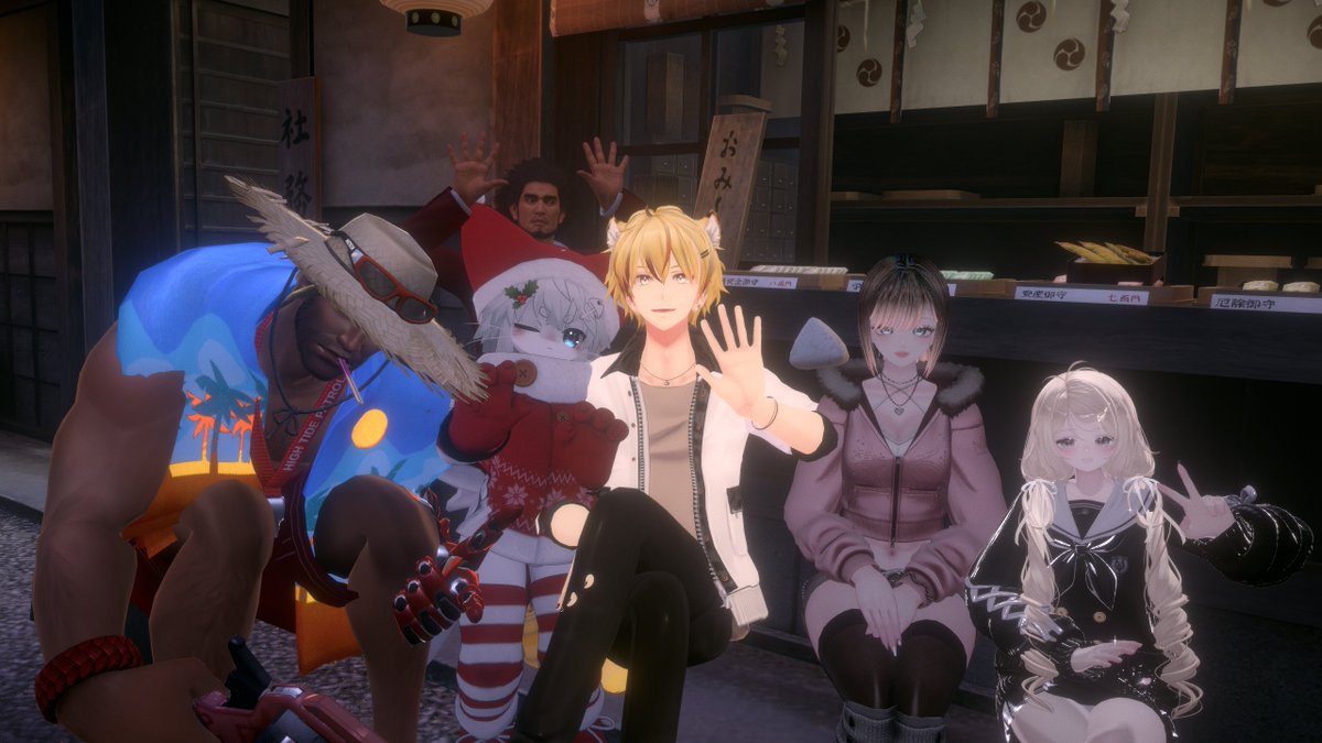 Yuya_VR's tweet photo. 久しぶりのいつもの場所で
フレさん以外にもその場で知り合った方や歩いてた人も巻き込んでの記念撮影📸

丁度、次の日からフレさんはロシア旅行らしい、しかも1か月‼️
そして、知り合ったスウェーデンの若き学生さんは日本の沖縄から札幌まで縦断するのが夢

いいね～、VRCにいると旅行したくなるよね https://t.co/OXNZkJYcUg