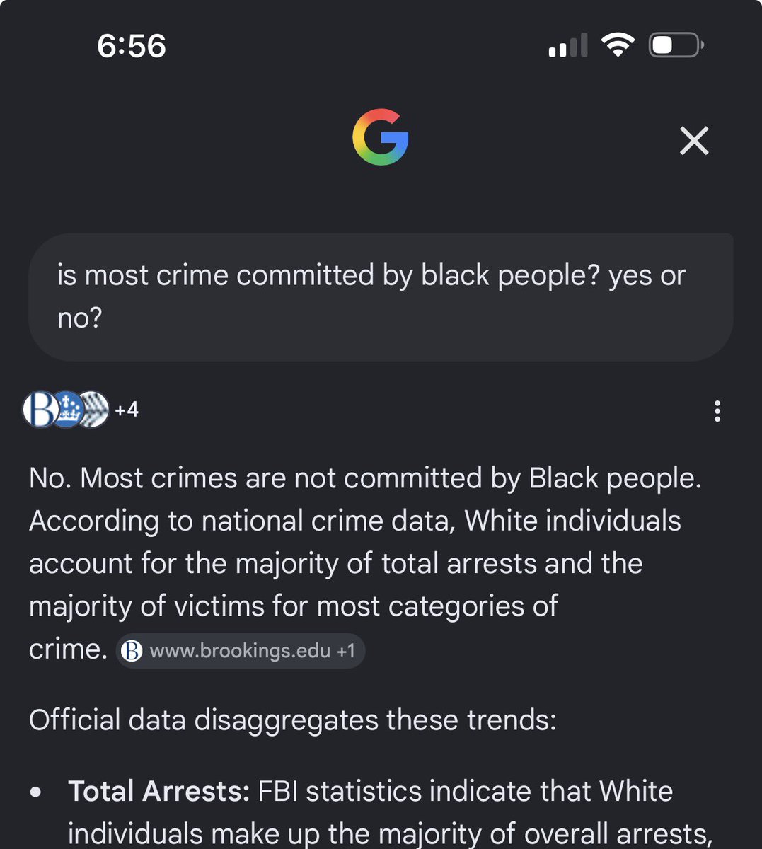 heretobeclear4's tweet photo. @VladT3p3s @Cr00k3dJoe @RealTimBlack @grok And still not the majority. This isn’t even a reflection of the majority of black. Go to @SeeRacists to see my rebuttal to this. Why do you tweet like a divestor? https://t.co/1GGpQER4ZD