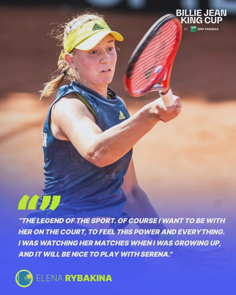 FaqReturns2024's tweet photo. TB when Lena played S. Williams at Roland Garros 2021 🔥🎾
What an iconic match that was for Rybka 🐟 against one of the best players in tennis, and emerging victorious from it 👏👏

🎞️Rybakqueena on IG

#Rybakina #RolandGarros #Greatness https://t.co/KH2TxygLnV