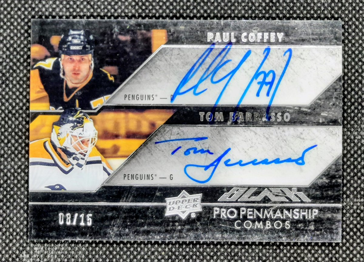 PensCollector's tweet photo. Pro Penmanship Combos

Paul Coffey &amp; Tom Barrasso

#LetsGoPens https://t.co/kM2CuSP5oo