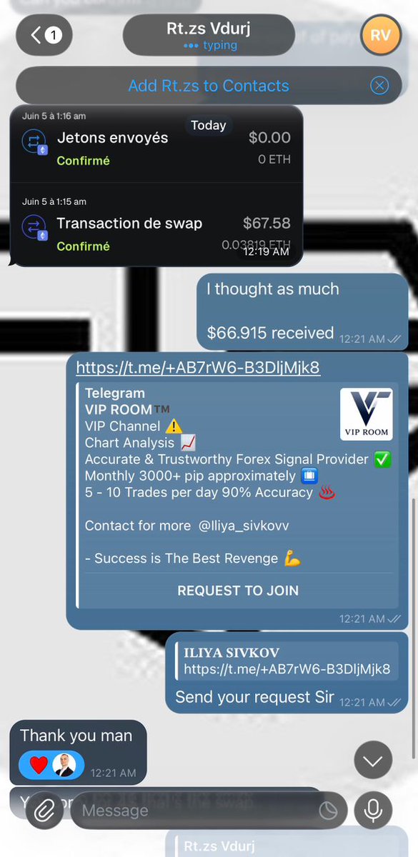 JohnDenFlash's tweet photo. VIP Membership Subscription has been Successfully Received.

#TradeWithIliya https://t.co/8MLwv7Wnyo