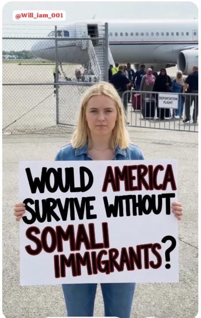 The17LetterPro's tweet photo. Can America actually survive without Somali immigrants? 

A..Yes
 B..No https://t.co/vNcembGEen