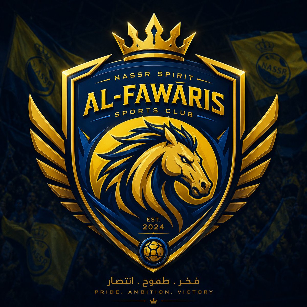 Lindaa237's tweet photo. @sahseh شعار نادي الصقور الذهبية 🦅
ألوانه أصفر وأزرق، يتوسطه صقر ذهبي داخل درع رياضي، وتحت الشعار عبارة: "العزيمة تصنع المجد".
#صحصح
@sahseh https://t.co/ZaNUEfFPLz