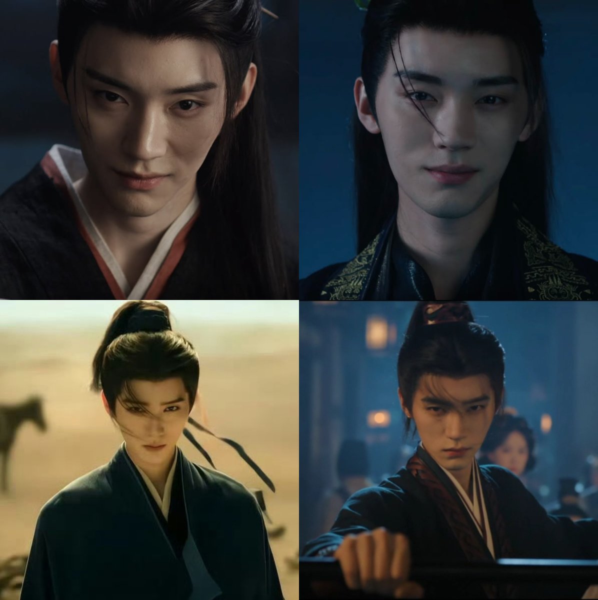 darkrivertes's tweet photo. Once again, Zhou Yiran brings to life a striking character, whose aura and gaze are intense and penetrating. https://t.co/wFFAqFjSrB