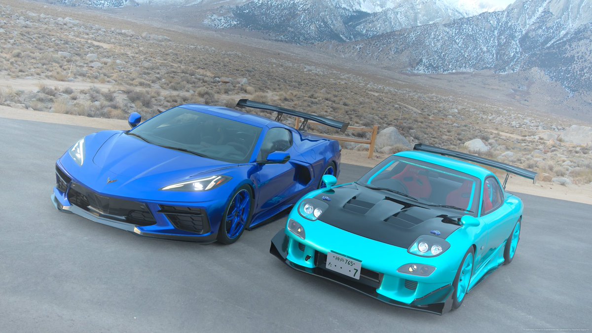 takasl428's tweet photo. コルベット RX-7
#グランツーリスモ7 https://t.co/IkKjP3sW2f