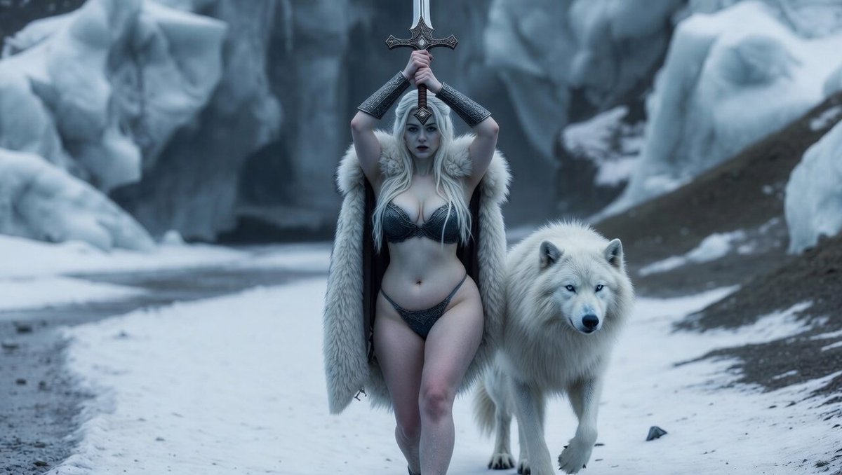 WinterpineAI's tweet photo. Just another winter evening up north.
#AIFantasy #ThiccThursday https://t.co/cLL55Etv9z