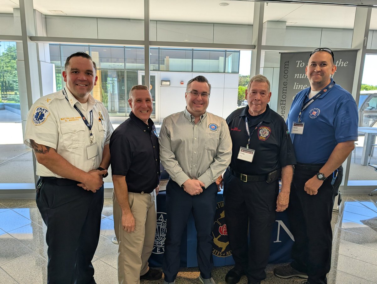 NJNFFF's tweet photo. Earlier today our @NFFF_News Advocates attended the Homeland Security &amp; Fire Safety Conference hosted by the @NJ_FireSafety &amp; Kean University Fire Safety Training Program. https://t.co/Vf9NvCne8s