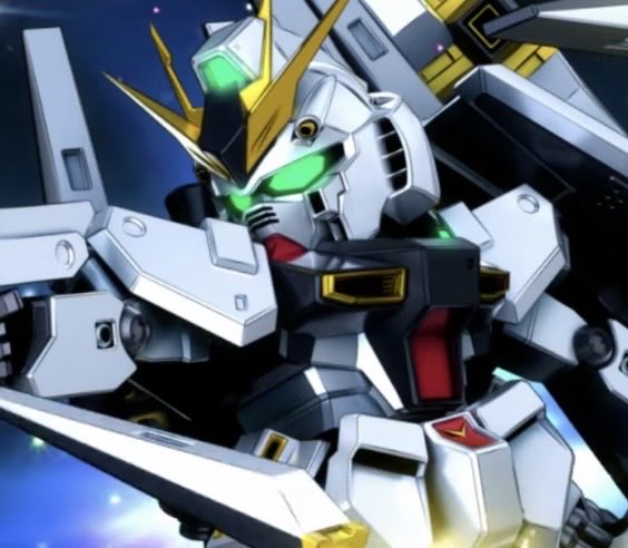 hide01681028's tweet photo. 運営さんアニメーション見て気がついたがダブルフィン設定は鼻開口2本線やで〜（うるさいw）
#ジージェネエターナル
#Gジェネ https://t.co/1H4lvECCoj