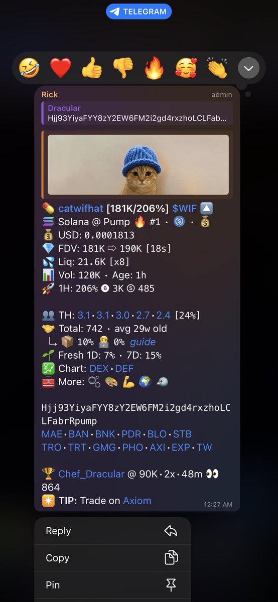 Chef_Dracular's tweet photo. More than 2x profit on solana:Hjj93YiyaFYY8zY2EW6FM2i2gd4rxzhoLCLFabrRpump 

Still sending up 

Hjj93YiyaFYY8zY2EW6FM2i2gd4rxzhoLCLFabrRpump

#solana https://t.co/dX9u3yb2SZ