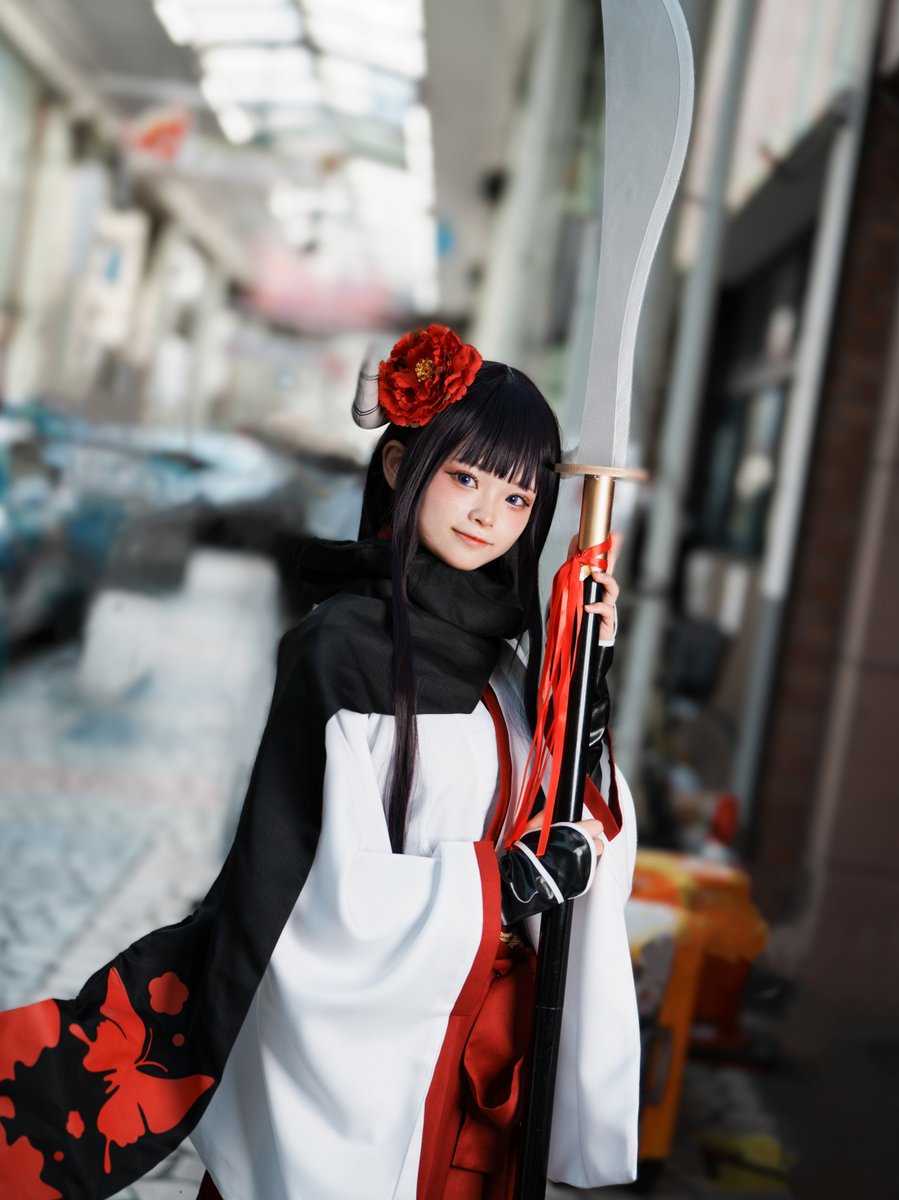 moca070521's tweet photo. #富士コス
#コスプレ

妖孤×僕ss / 白鬼院凜々蝶🦋
（先祖返りver.）

📸 @hiirocos https://t.co/eJq8H1ArM7