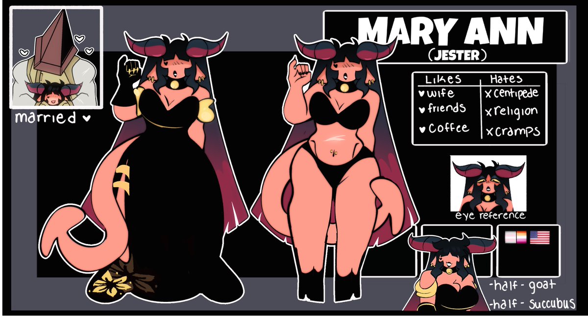 jestersgraves's tweet photo. 🥀🖤 ♡ ❤️🗡️ 
sona ref!!
#yumetwt #yumeship #yumeart #art #yumesona #pyramidhead #pyramary / #tormentedsuccubi
♡ and ↻ appreciated https://t.co/1Gth1YepM0