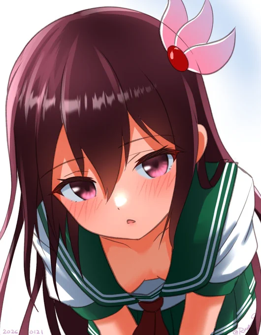今日は如月の進水日ですね。