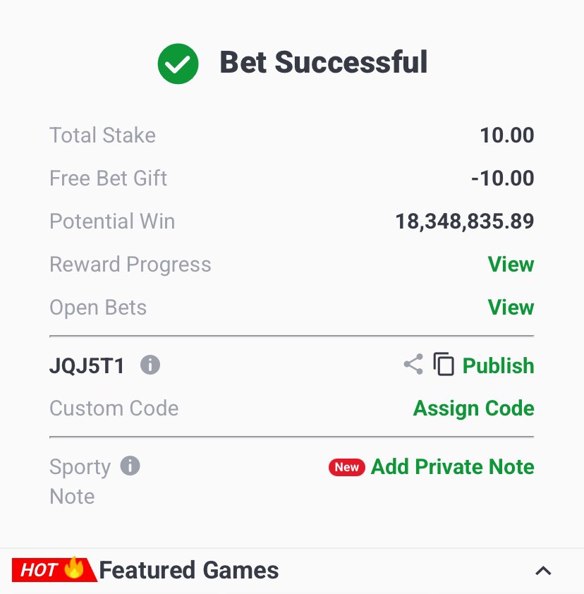 rougesweetodds's tweet photo. Sweet pick ✍️🍀

Code-JQJ5T1
Code-GGV34N

On sportybet edit ✍️ 

Check it out Good luck 🍀 https://t.co/AVVwmgb0dz