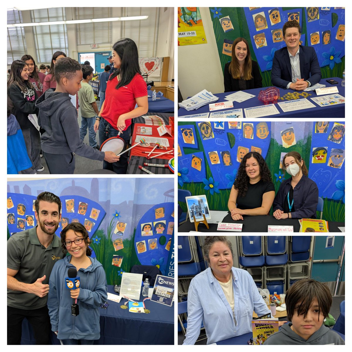 sdschools's tweet photo. We take a look back at students from Edison Elementary exploring a variety of careers at their end of the year Career Fair. Many students got an introduction to different career pathways and what it takes to get there. @EdisonEaglesSD https://t.co/npDTfWdpdX