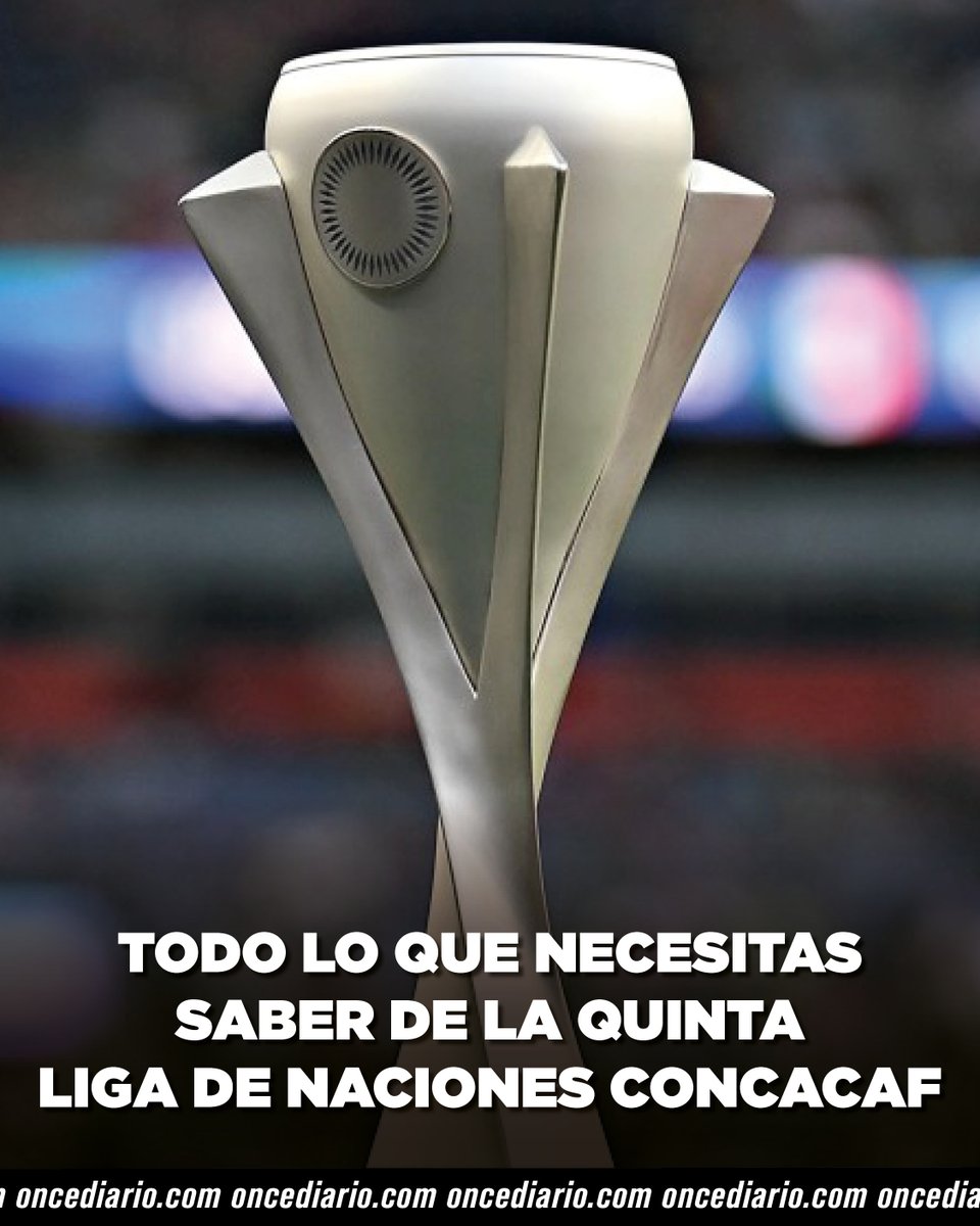 oncediariomx's tweet photo. VOLVERÁ LA LIGA DE NACIONES DE CONCACAF

En septiembre de 2026 arrancará la quinta edición de la Liga de Naciones de la CONCACAF, la cual ayudará a definir los espacios para la #CopaOro 2027.

🧵 En este hilo te explicaremos todo lo que necesitas saber. https://t.co/s8l4JBQj08