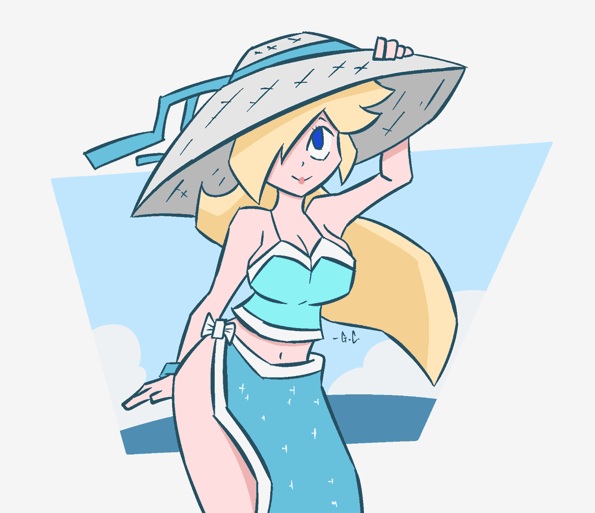gabcdraws's tweet photo. Vacation Rosalina https://t.co/FIjhZf0JQw