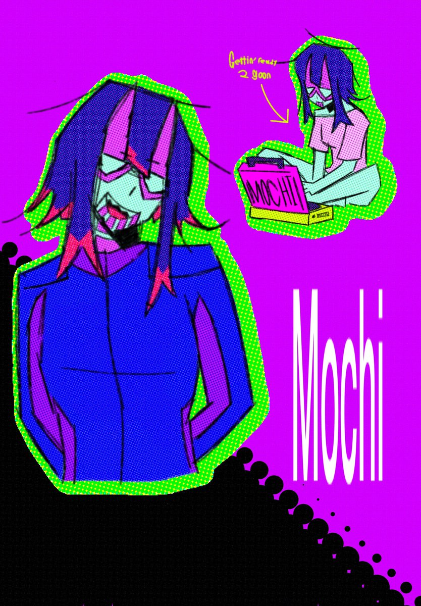 trojanwheels's tweet photo. Day 7. I drew my cyberpunk oc mochi

#cyberpunk #art #oc #fanart #ocart https://t.co/QaXGZcnJ2E