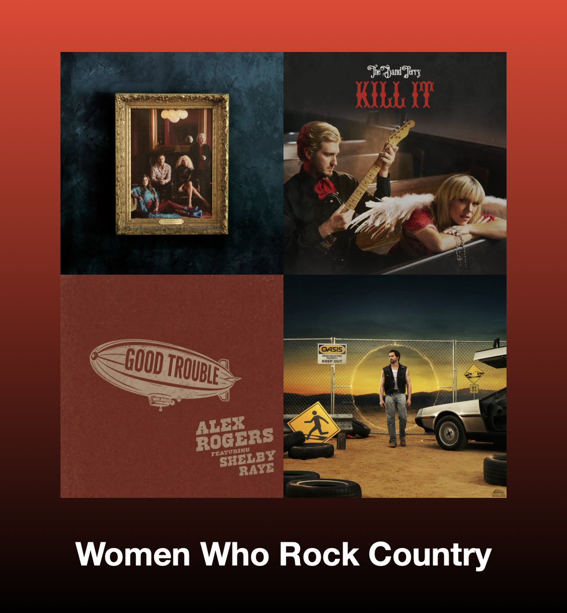ScottKash88's tweet photo. NEW #WomenWhoRockCountry playlist vol.291 with the best new collabs/duos/groups

@littlebigtown
@thebandperry
@TheShelbyRaye/#AlexRogers
@DJFrankWalker/@DBradbery
+MORE

#Spotify
https://t.co/s8Sl9lxLB7

#NewMusic2026 #CountryMusic https://t.co/yE7gvVFZiC