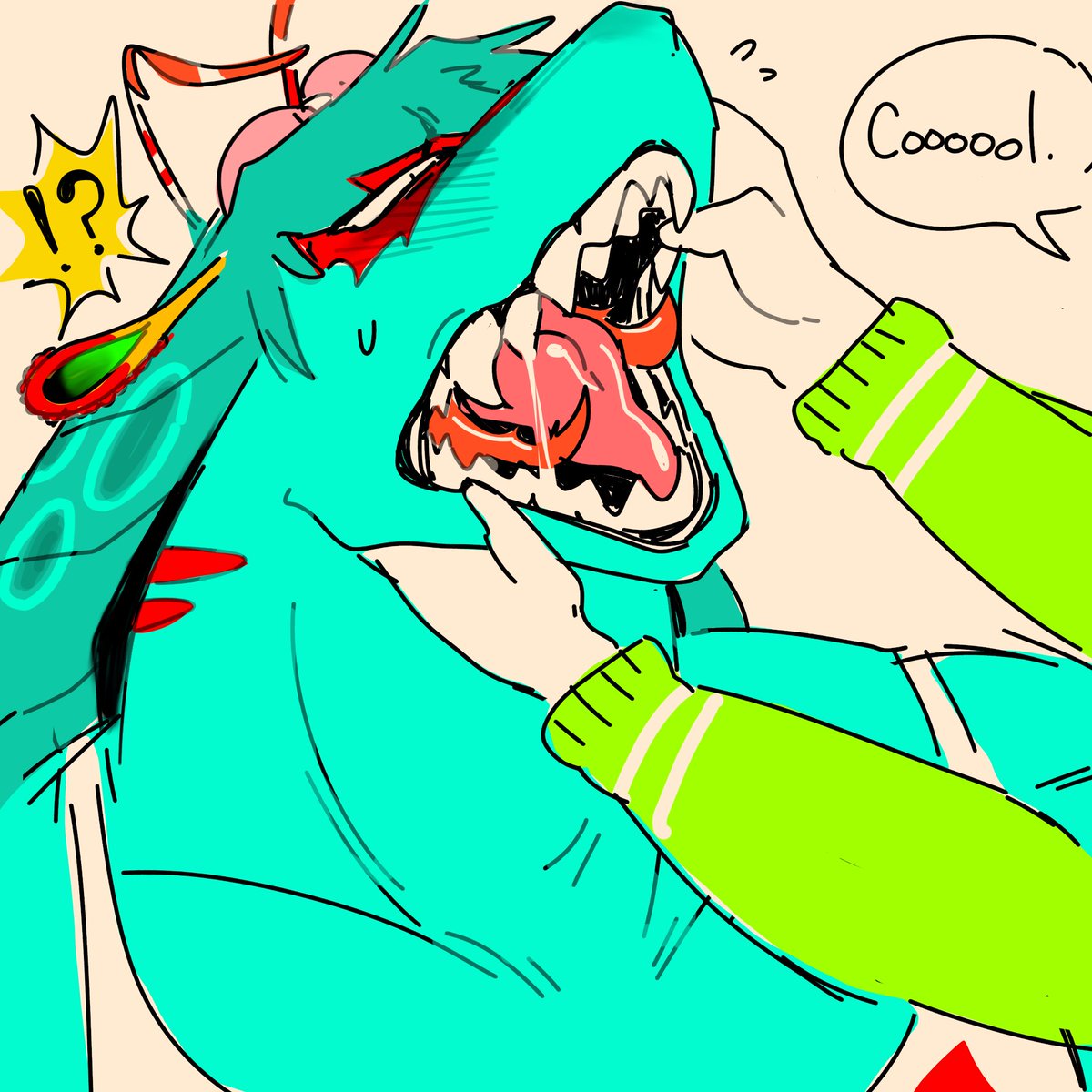 cclownteeth's tweet photo. mantis shrimp mandible examination https://t.co/U7YetuLaYM
