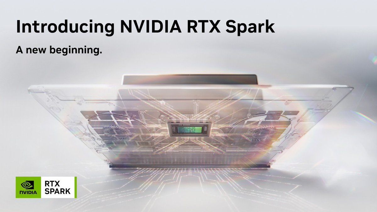 ToXTweaks's tweet photo. 🚨 Jensen Huang says NVIDIA is "reinventing the PC."

Are they cooking or is this just marketing? 👀 https://t.co/1ruybGH38Z