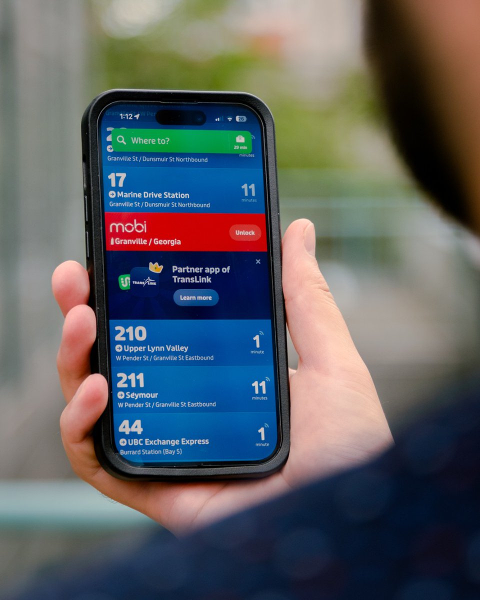 TransLinkNews's tweet photo. We’ve partnered with @transitapp to unlock Transit Royale for all Metro Vancouver riders! 👑

Learn more: https://t.co/aF4X6nDoTs. https://t.co/afhbZyITNP