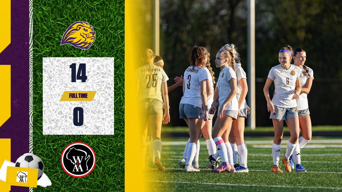 IkeLions's tweet photo. Ike Soccer defeats Hmong American Peace Academy 14-0 to advance to Saturday's Regional Final! Get to Eisenhower's C&amp;M Fencing Field for a 1pm start vs the winner of Thomas More/Cedar Grove Belgium. 
#letsgoike https://t.co/i8ztTNPA3A