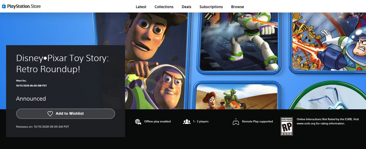frostman007's tweet photo. Thanks to everyone for all the amazing comments and posts about our upcoming Toy Story games... the fact that it was trending on X and other social platforms blew me away. Don't forget to wishlist the games on your favorite platforms, though, and stay tuned for more updates soon. https://t.co/AOpDBWE4qQ