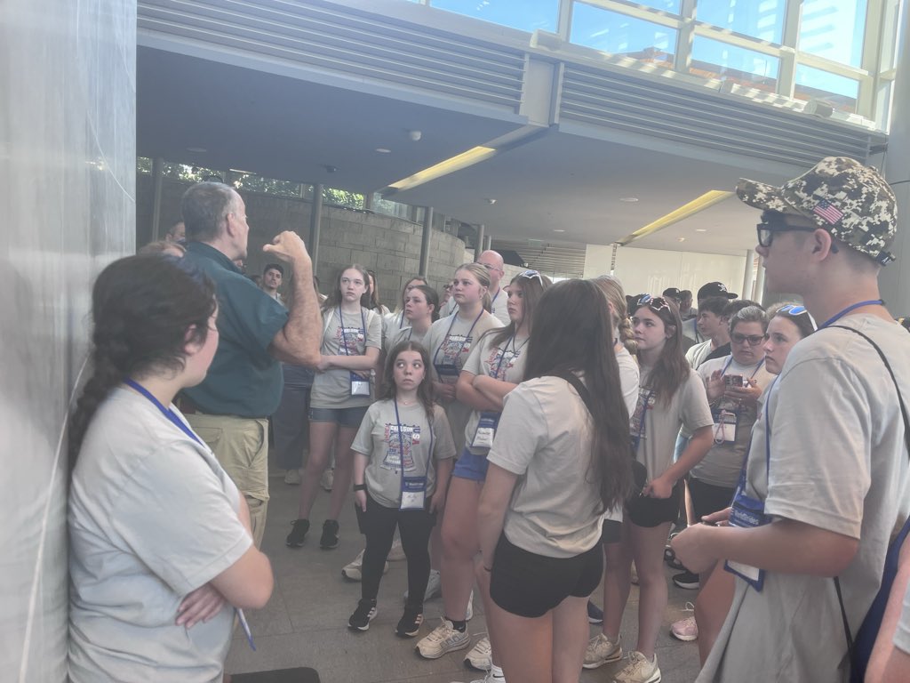 ShumateDc's tweet photo. The Liberty Bell: "Proclaim LIBERTY throughout all the Land unto all the Inhabitants thereof"
 #ShumateDCTrip2026 https://t.co/bJJTngVSEs