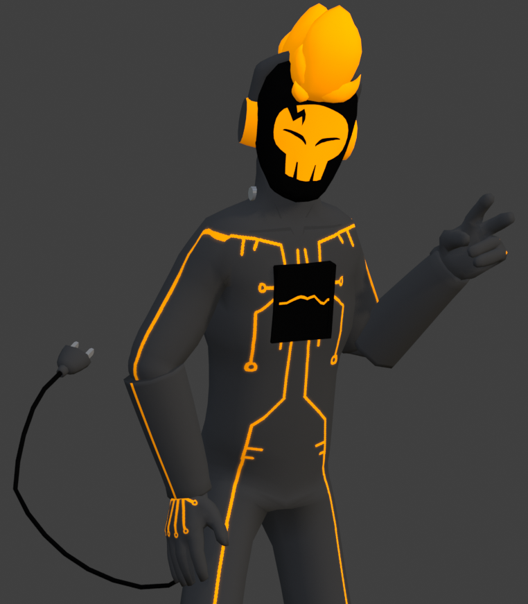 ArcyThePuppet's tweet photo. Just realized I never posted this, but I modeled @AliSpiderfrog 's Zero_One Design :o

It was super fun to model and @That__Bitty Helped once again!

#tlt #thelivingtombstone https://t.co/FD8QctnL8z
