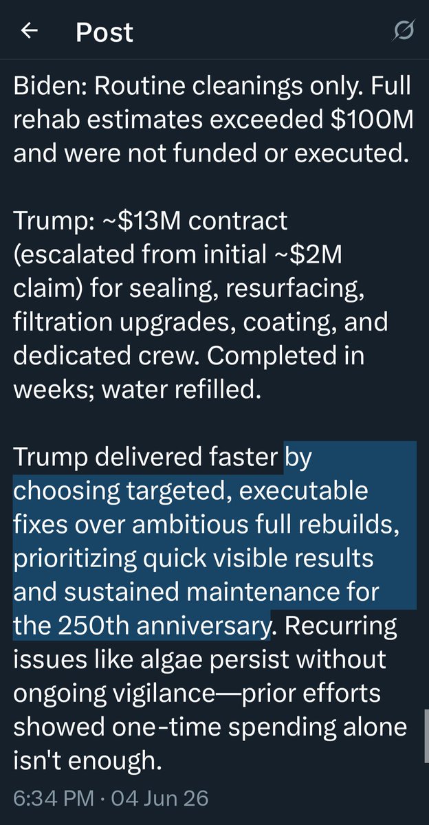 LibDestroyer45's tweet photo. @WhiteHouse @Redhead4645 @POTUS @SecretaryBurgum @Interior https://t.co/V6eORX78Zw